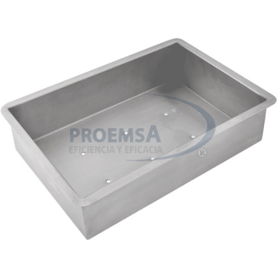 Charola con Perforaciones